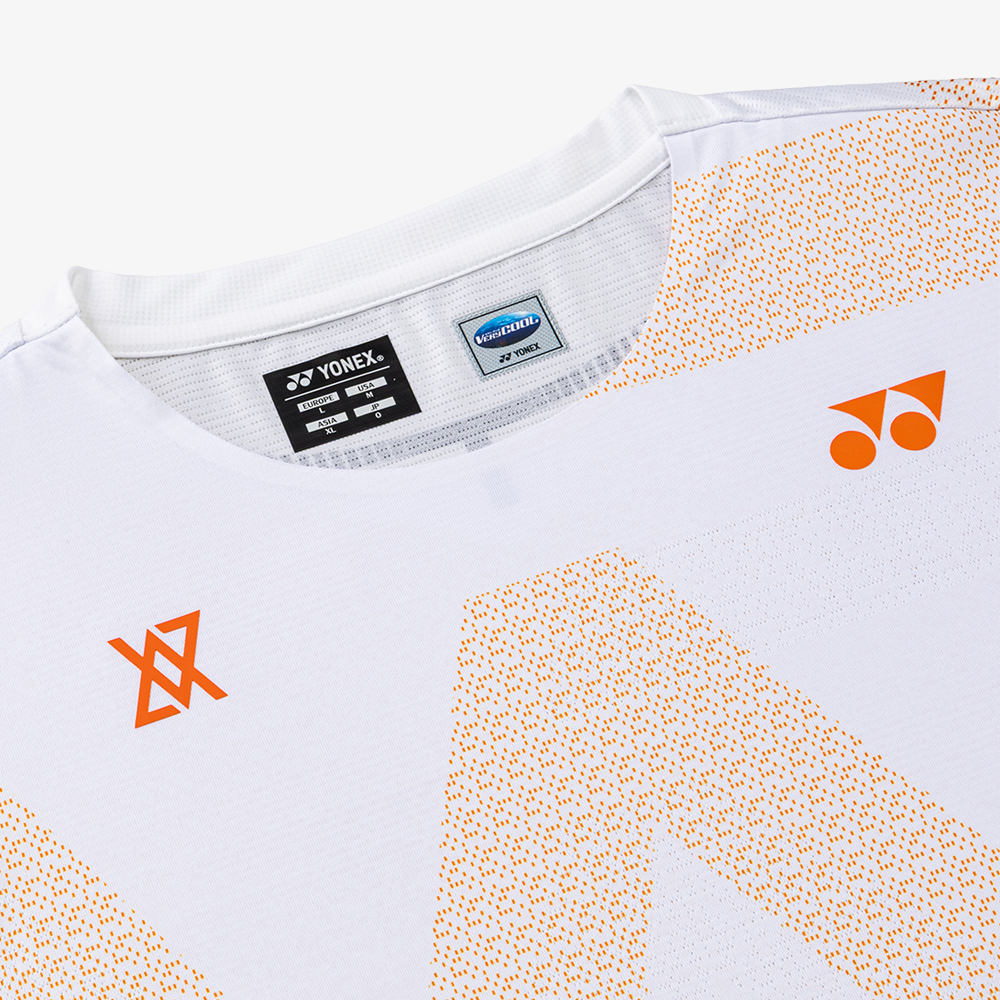 Yonex x Viktor Axelsen Unisex Sleeveless Top 10687FO (Flash Orange Yonex x Viktor Axelsen Unisex Sleeveless Top 10687FO (Flash Orange