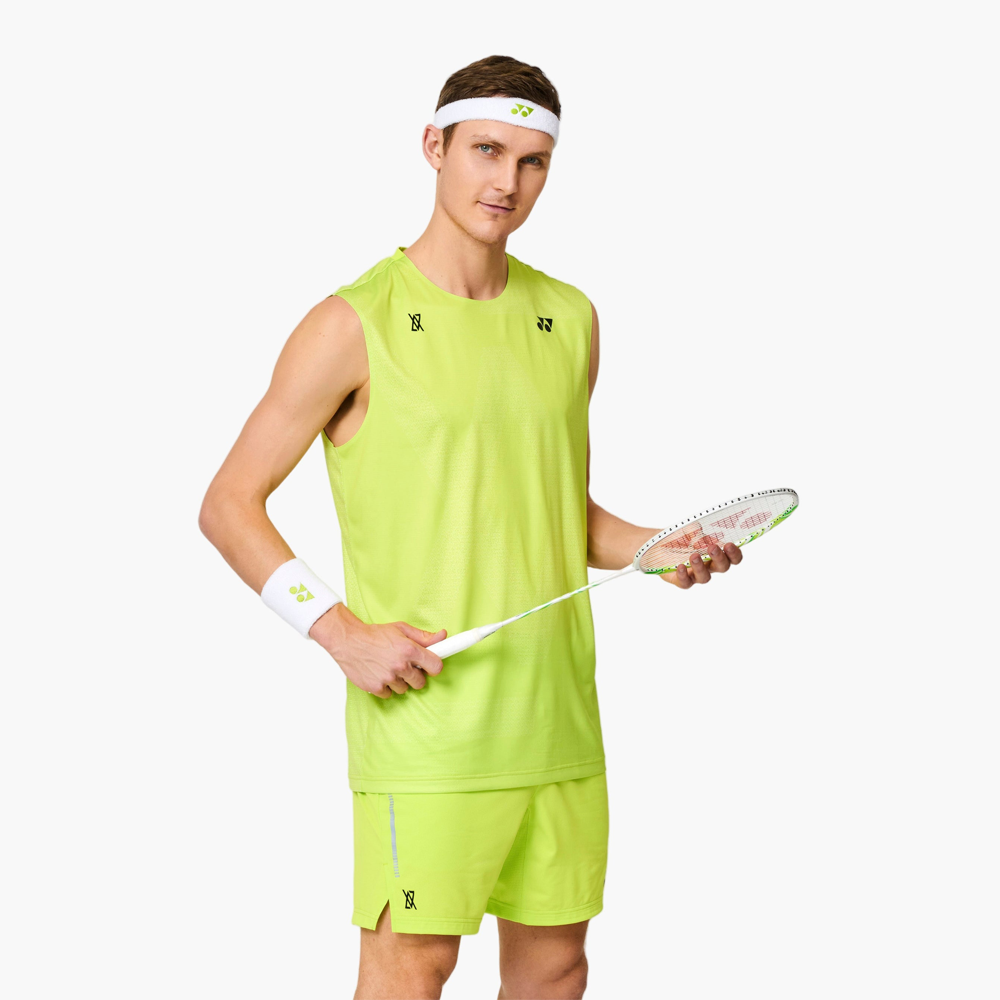 Yonex x Viktor Axelsen Unisex Sleeveless Top 10687FRL (Fresh Lime Yonex x Viktor Axelsen Unisex Sleeveless Top 10687FRL (Fresh Lime