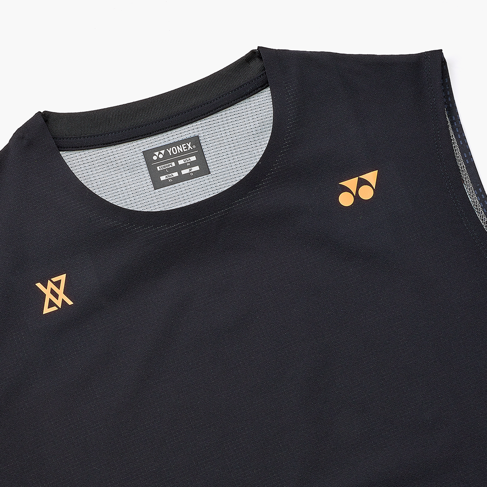 Yonex x Viktor Axelsen Unisex Sleeveless Top 16823BK (Black)