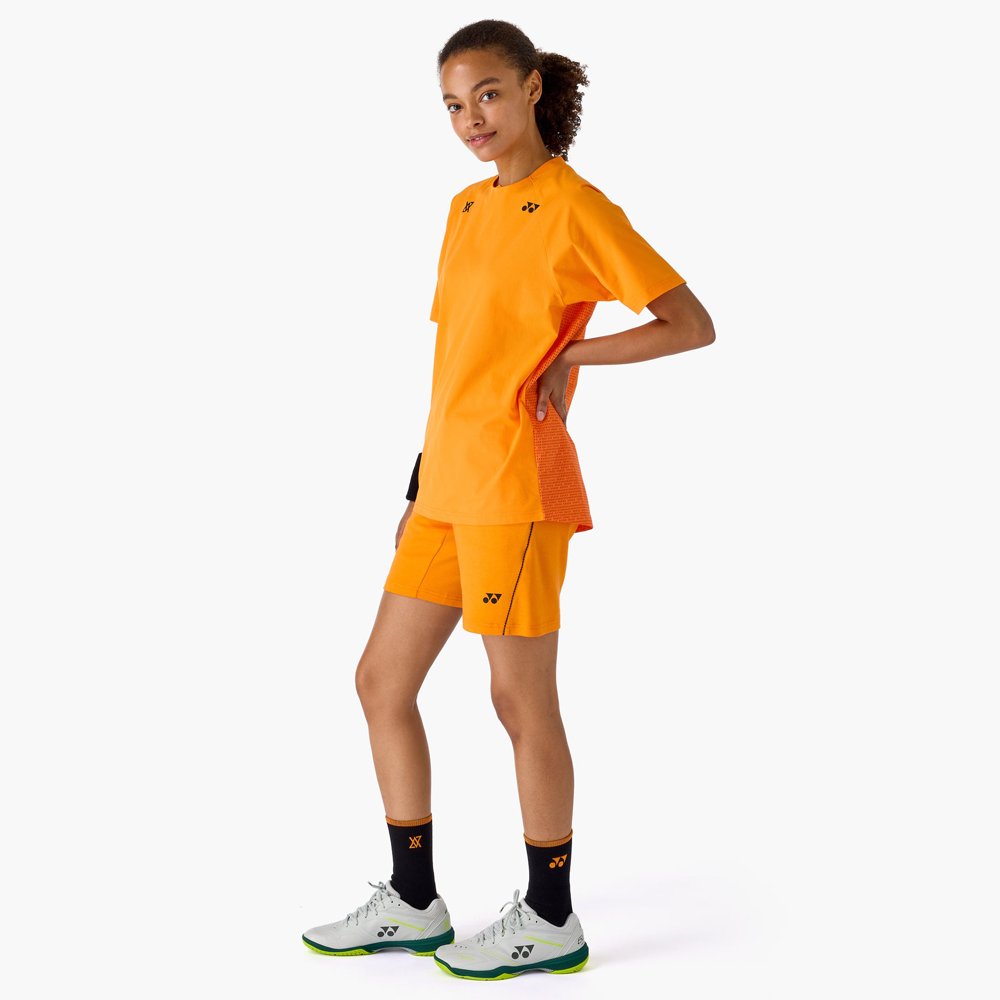 Yonex x Viktor Axelsen Unisex Sweat Shorts 30103FO (Flash Orange Yonex x Viktor Axelsen Unisex Sweat Shorts 30103FO (Flash Orange