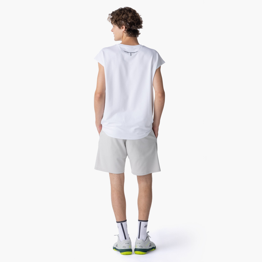 Yonex x Viktor Axelsen Unisex Sweat Shorts 30103GRB (Grayish Beige)