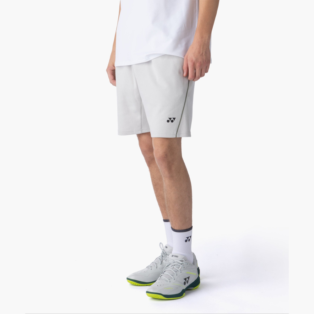 Yonex x Viktor Axelsen Unisex Sweat Shorts 30103GRB (Grayish Beige Yonex x Viktor Axelsen Unisex Sweat Shorts 30103GRB (Grayish Beige