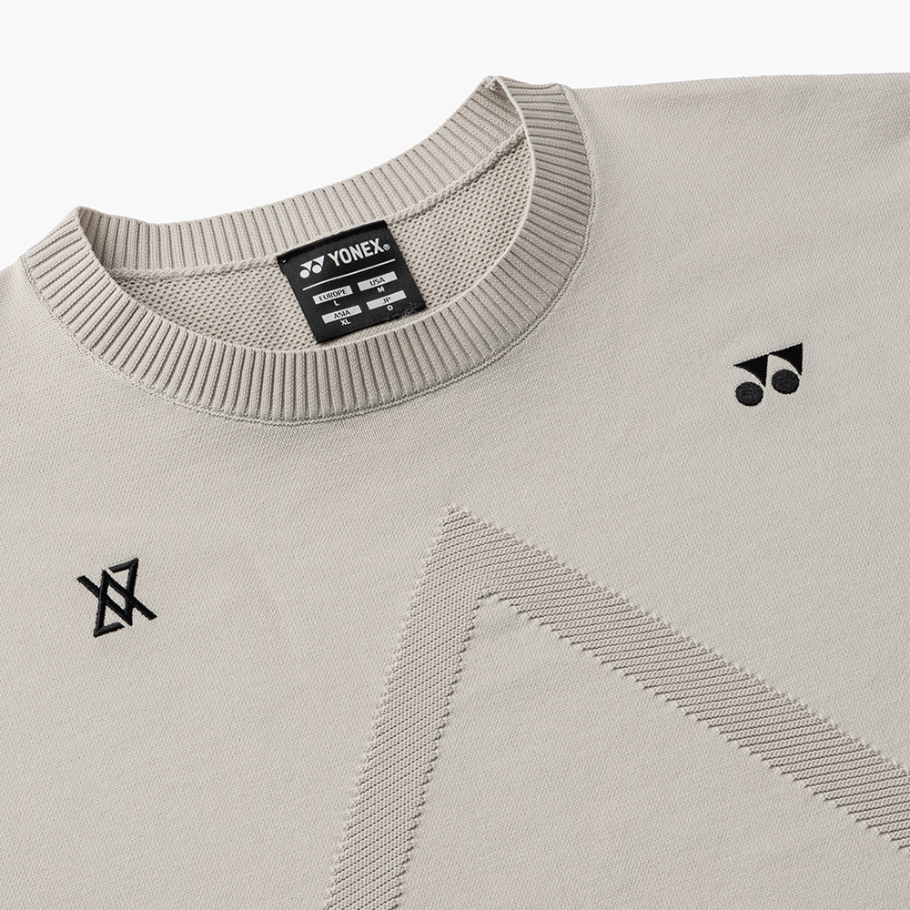 Yonex x Viktor Axelsen Unisex Sweater 30104GRB (Grayish Beige)