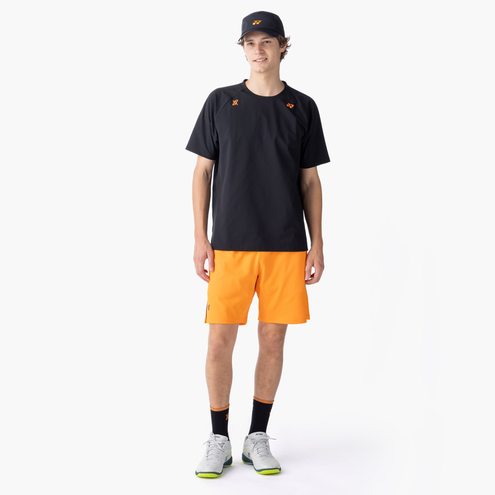 Yonex x Viktor Axelsen Unisex Sweat Shorts 30103FO (Flash Orange Yonex x Viktor Axelsen Unisex Sweat Shorts 30103FO (Flash Orange
