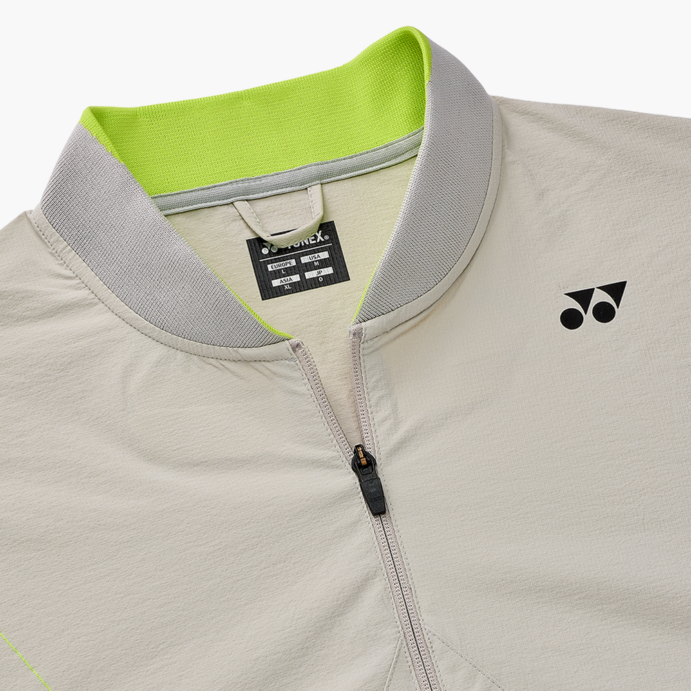 Yonex x Viktor Axelsen Unisex Warm-Up Jacket 50182GRB (Grayish Beige)