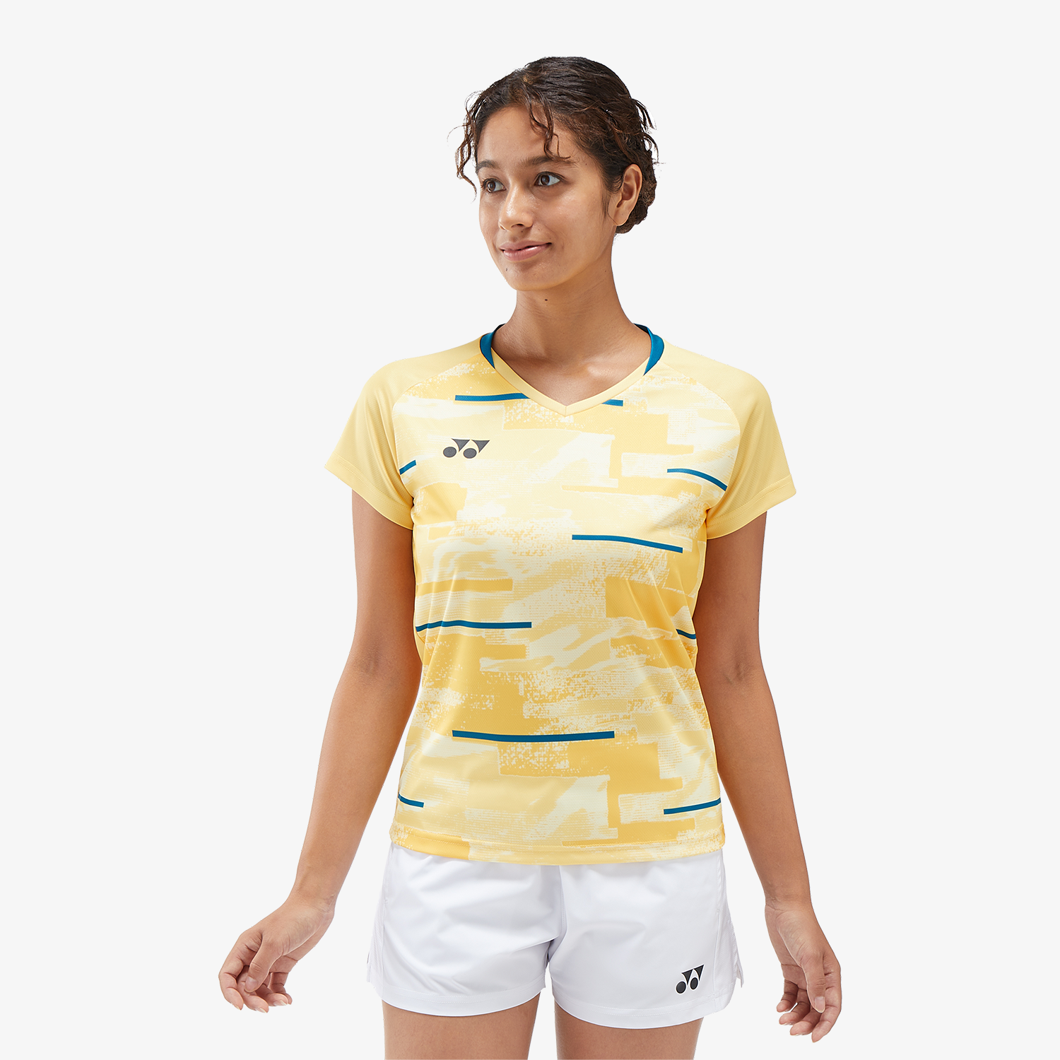 Yonex Women's Crew Neck Shirts YW0034 (Soft Yellow)