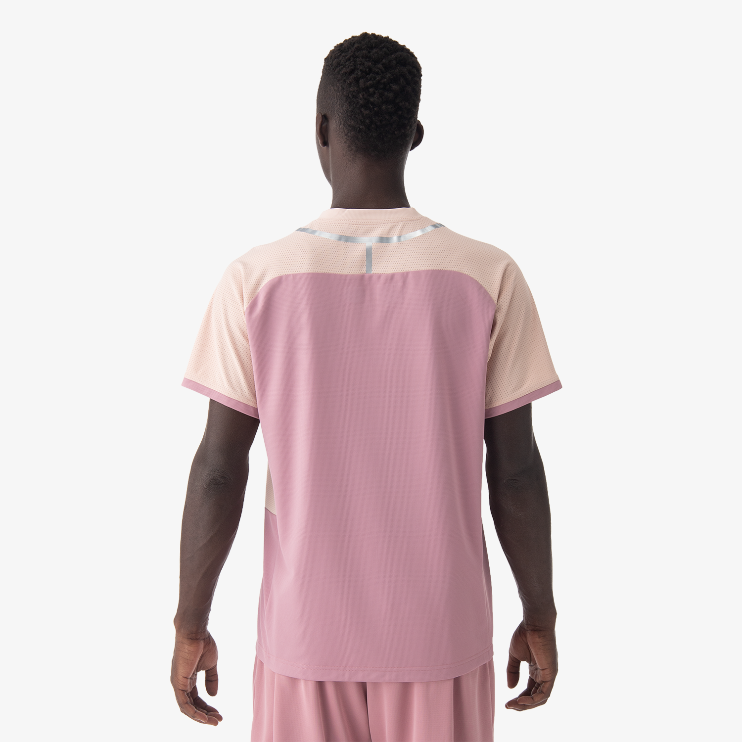 Yonex Men's Crew Neck Shirt 10633 (Pearl Rose)