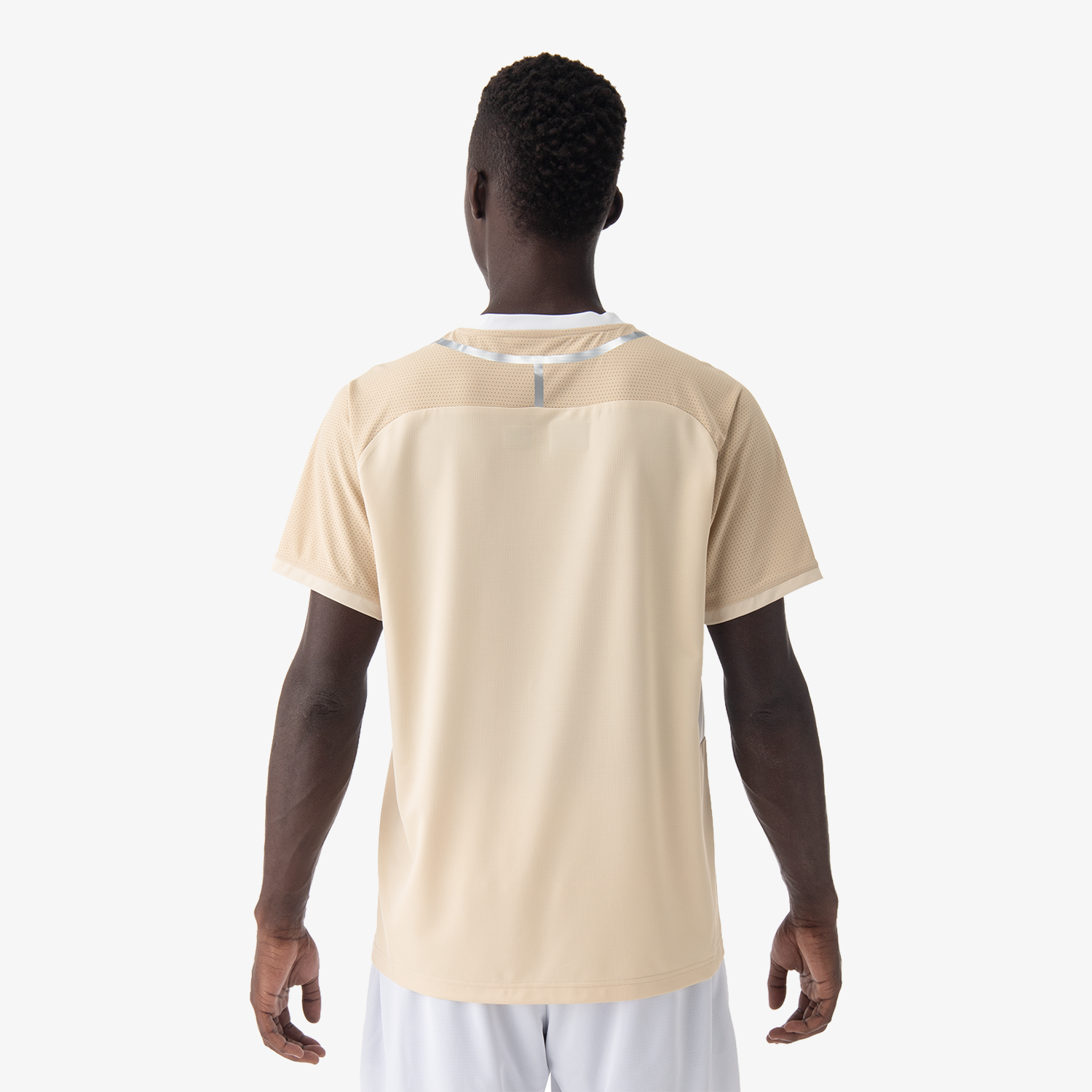 Yonex Men's Crew Neck Shirt 10633 (Ice Beige)