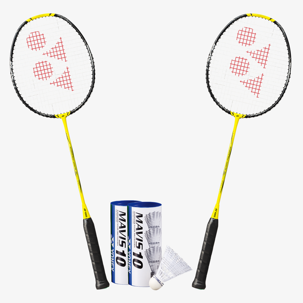 Yonex Nanoflare 1000 Play Combo Set (Lighting Yellow) (Pre-Strung