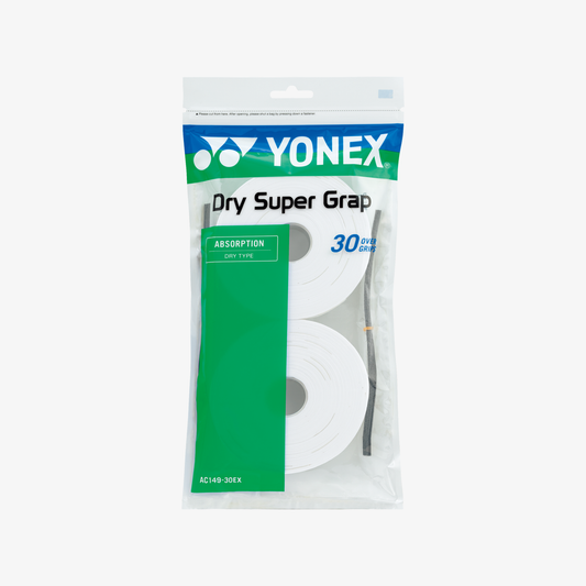 Yonex AC149 Dry Super Grap 30pk (White)