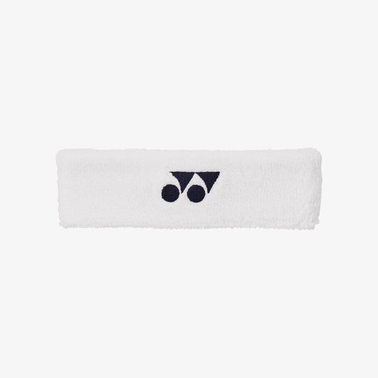 Yonex AC259WH Logo Headband (White)