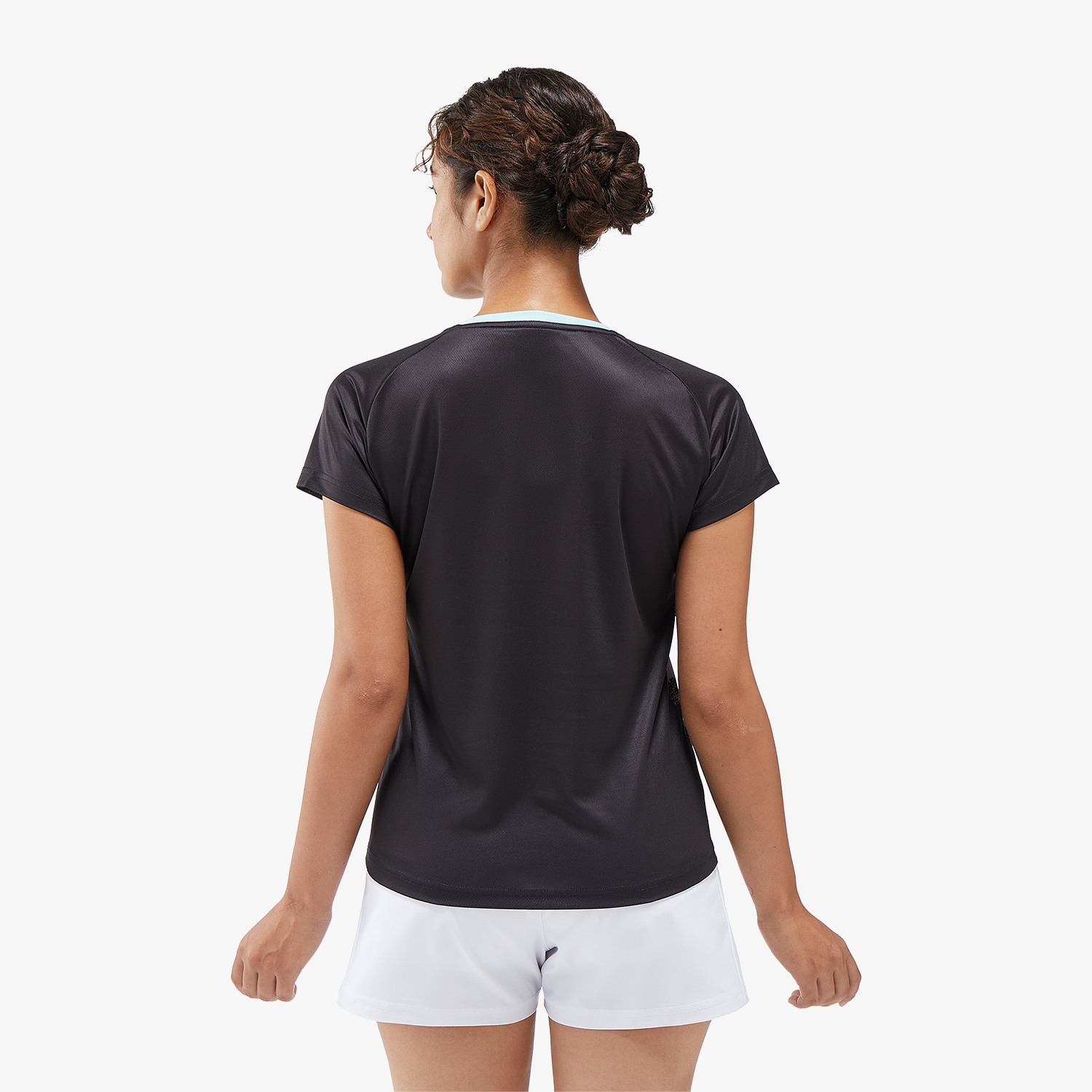 Yonex Women's Crew Neck Shirts YW0034 (Black)