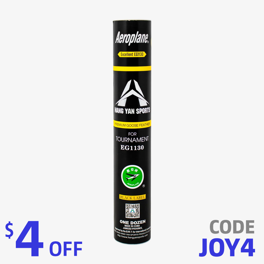 Aeroplane Black Label EG1130 Tournament Shuttlecock