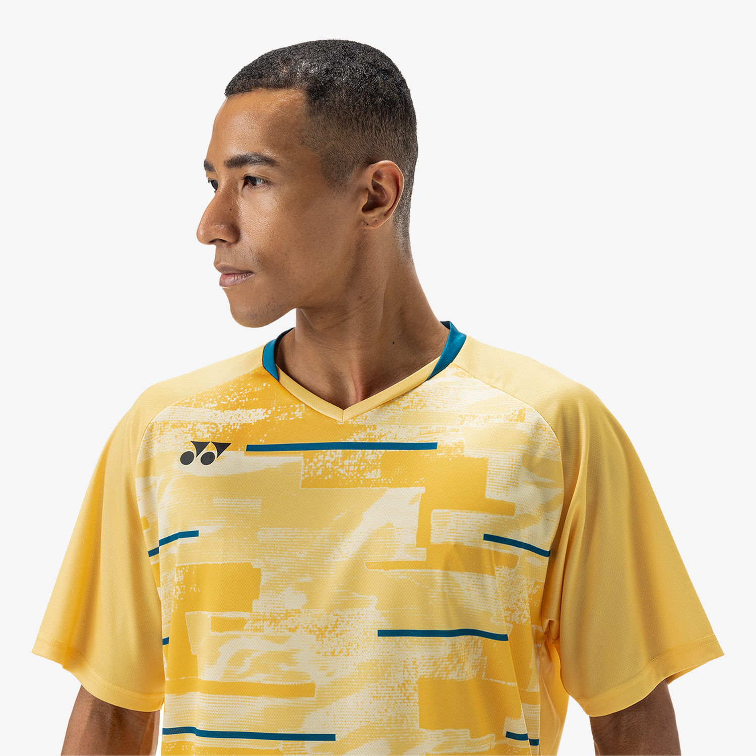 Yonex Men's Crew Neck Shirts YM0034 (Soft Yellow)