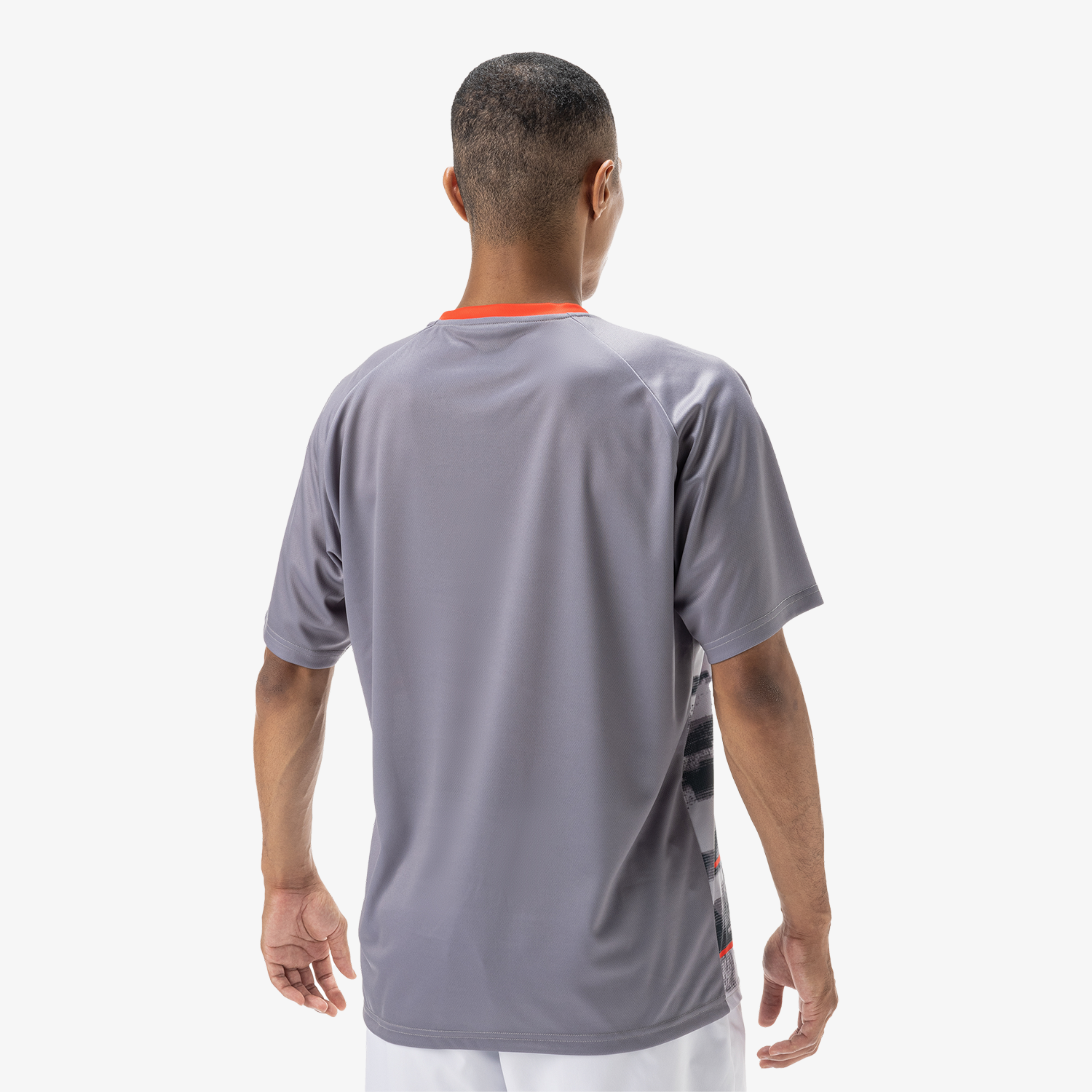 Yonex Men's Crew Neck Shirts YM0034 (Gray)