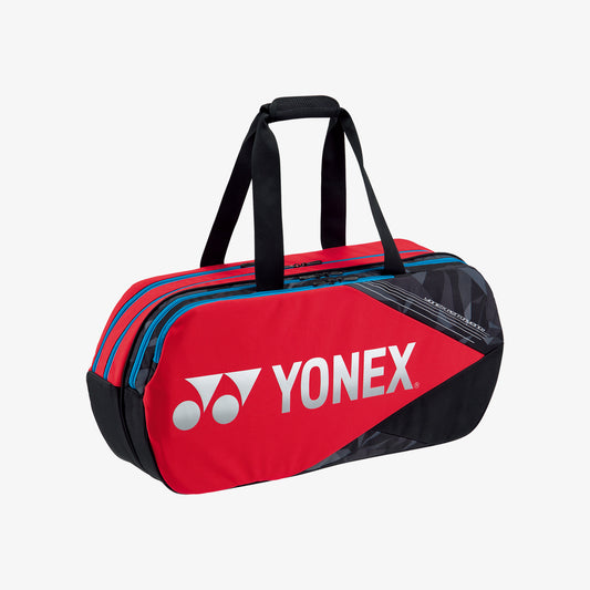 Yonex BA92231 (Tango Red) 6pk Pro Tournament Badminton Tennis Racket Bag
