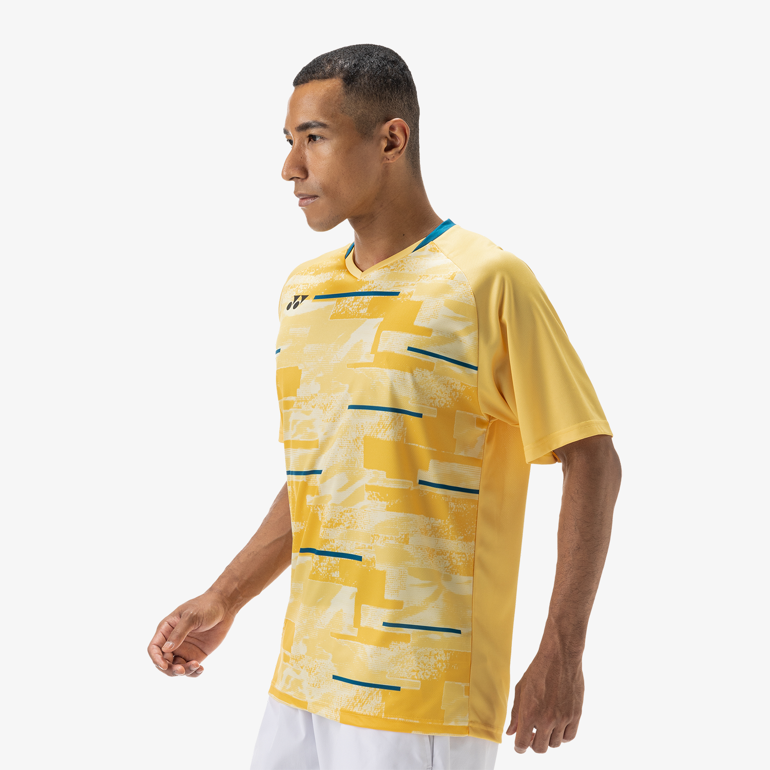 Yonex Men's Crew Neck Shirts YM0034 (Soft Yellow)
