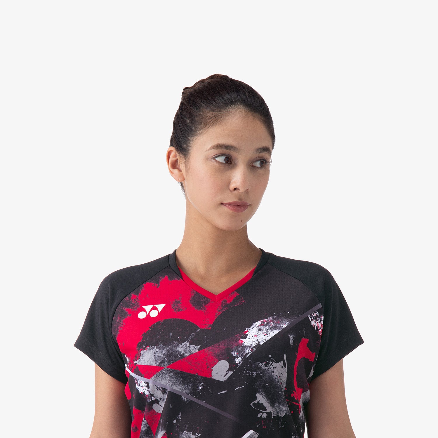 Yonex Women's Crew Neck Tournament Shirt 20771BK (Black)