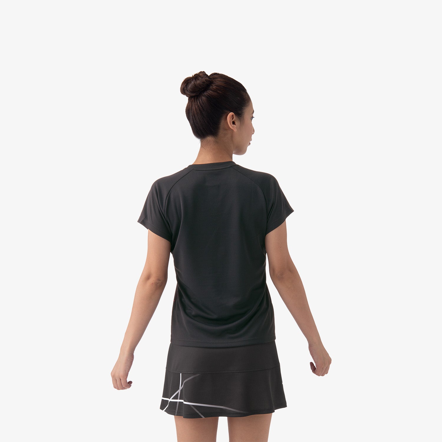Yonex Women's Crew Neck Tournament Shirt 20771BK (Black)