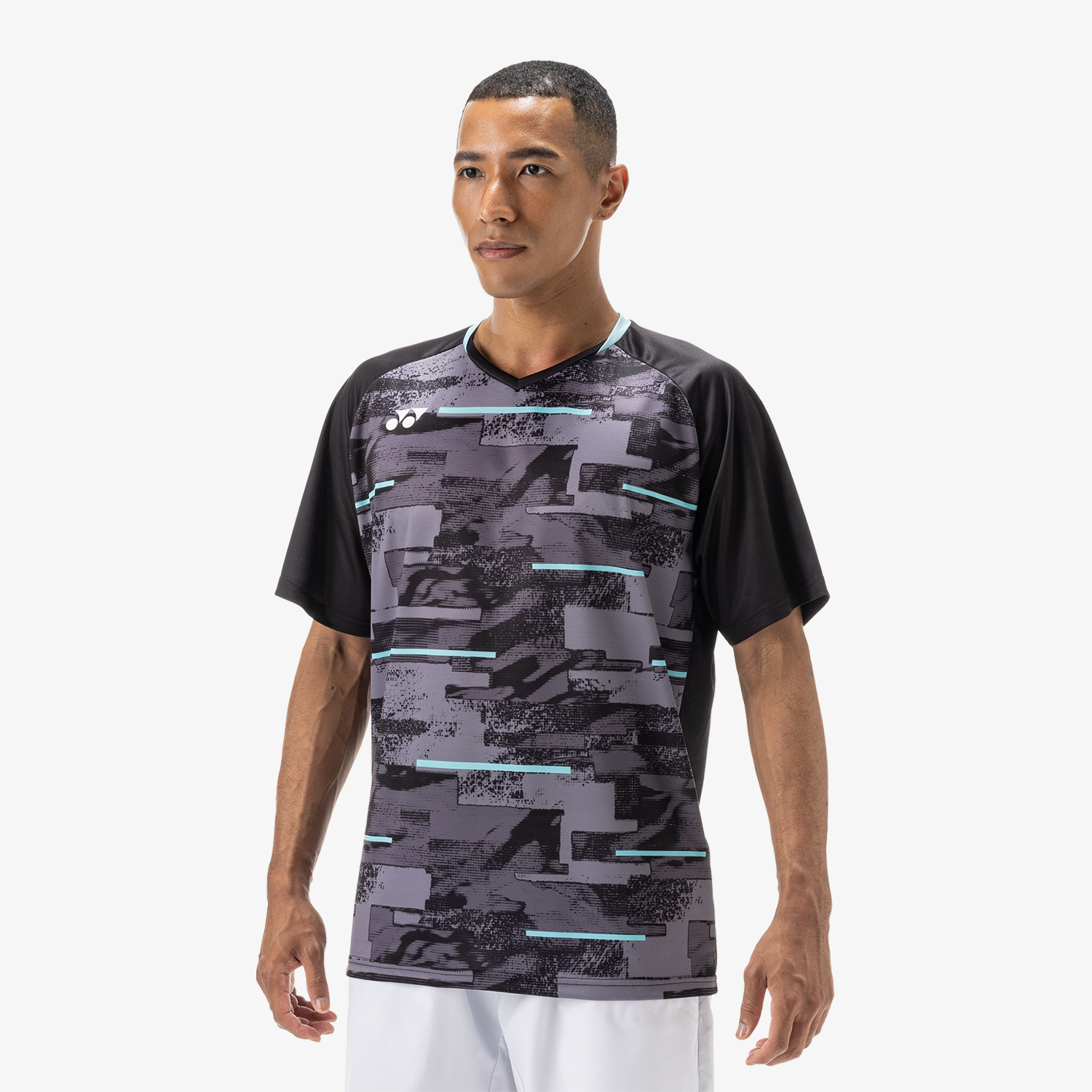 Yonex Men's Crew Neck Shirts YM0034 (Black)