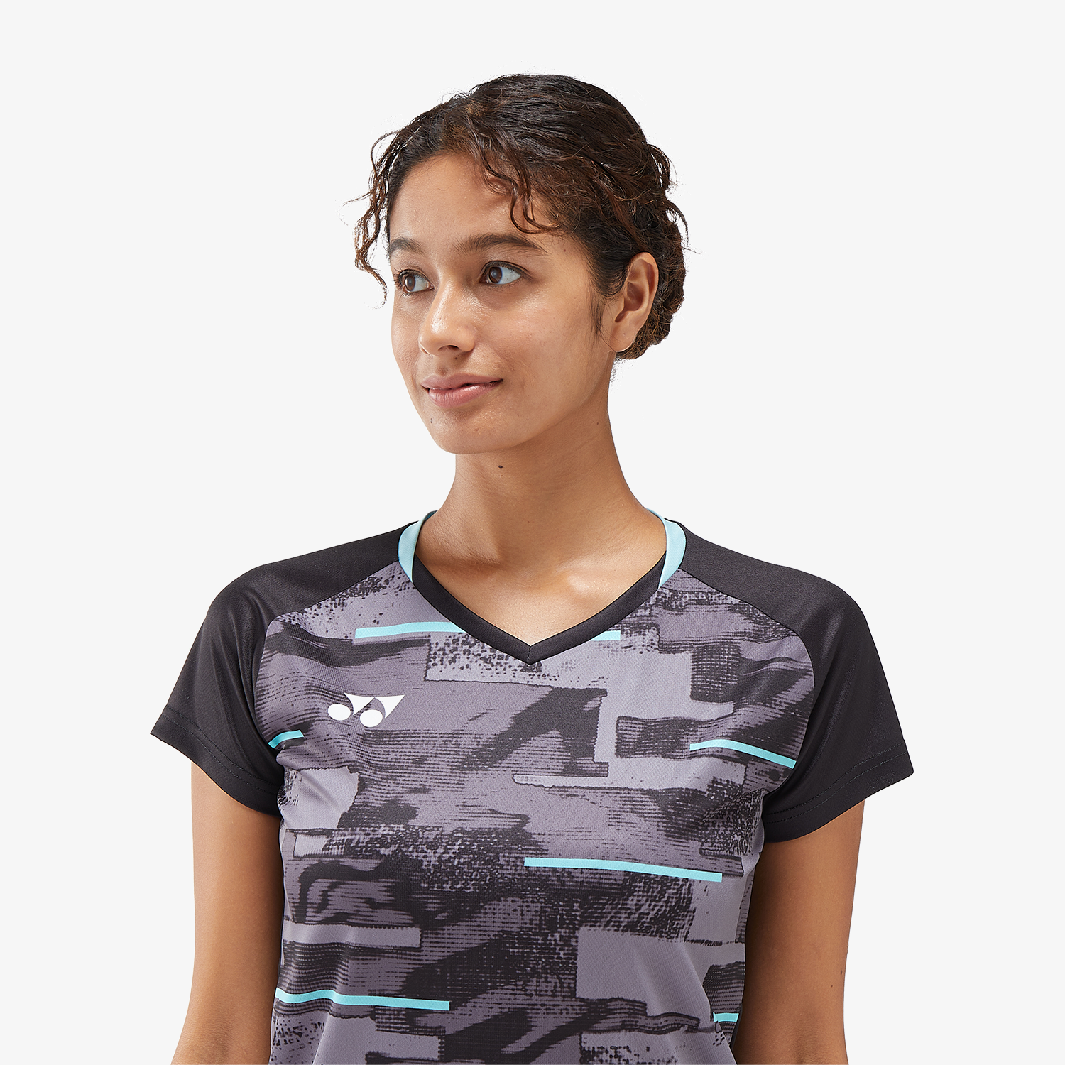 Yonex Women's Crew Neck Shirts YW0034 (Black)