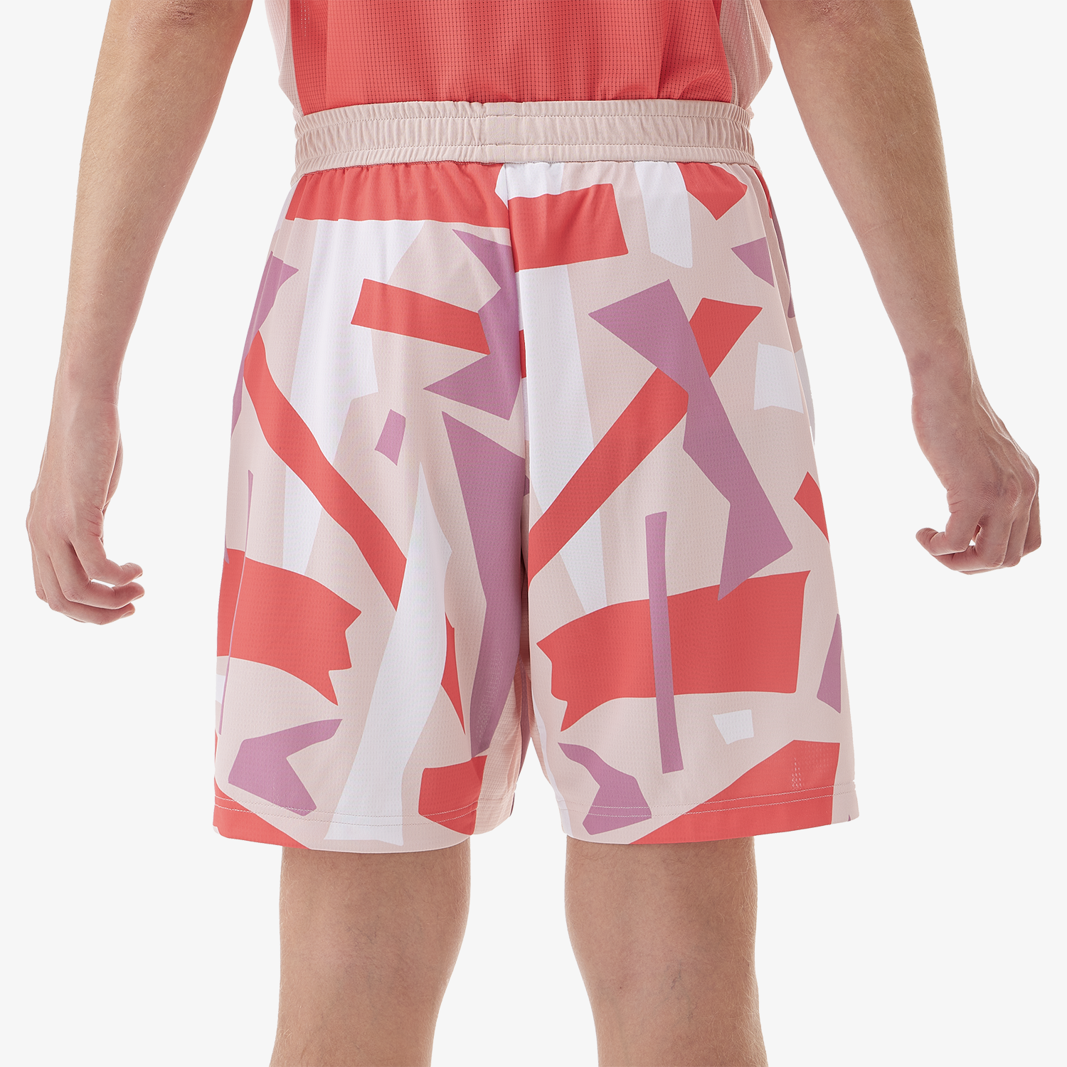Yonex Men's Knit Shorts 15203 (Smoke Pink) – JoyBadminton Yonex Men's Knit Shorts 15203 (Smoke Pink) – JoyBadminton