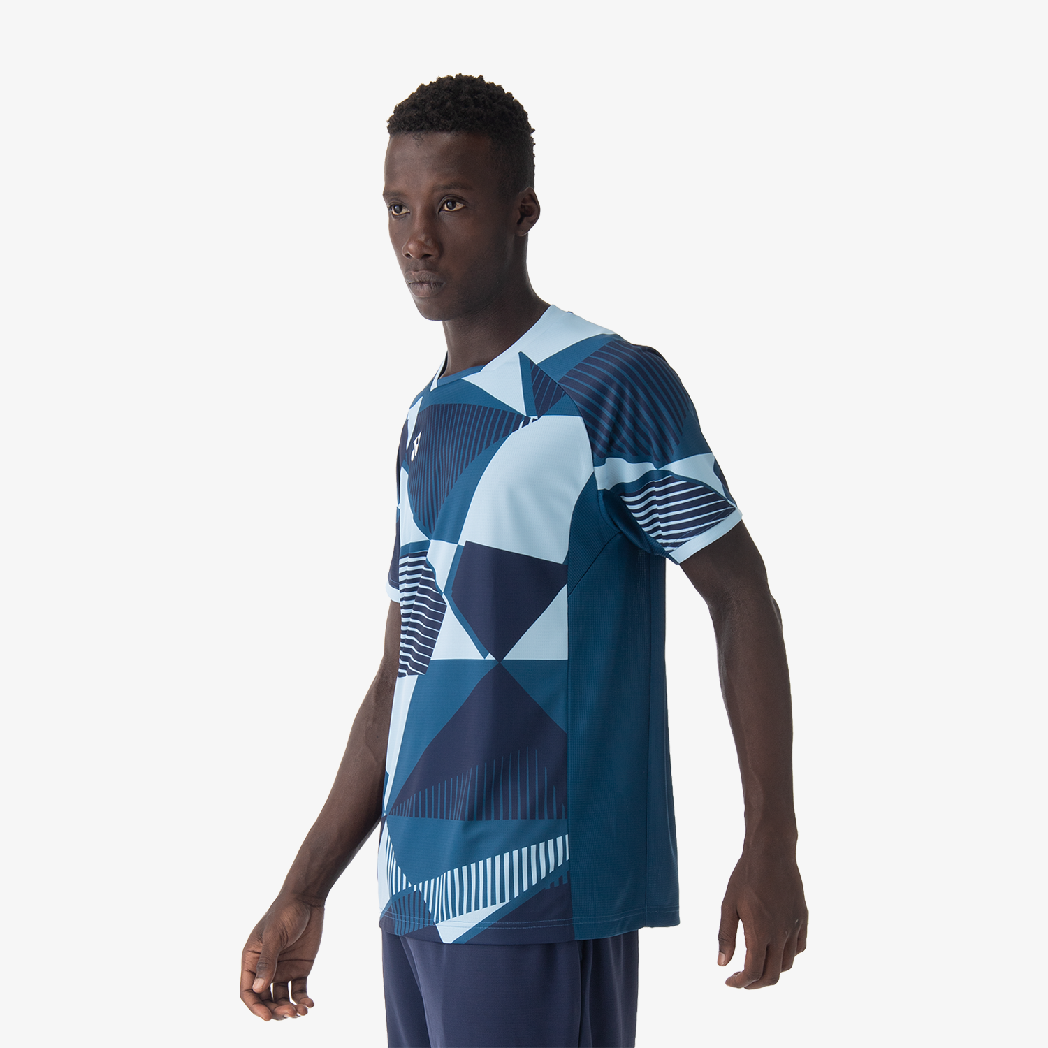 Yonex Men's Crew Neck Shirt 10635 (Ink Blue)