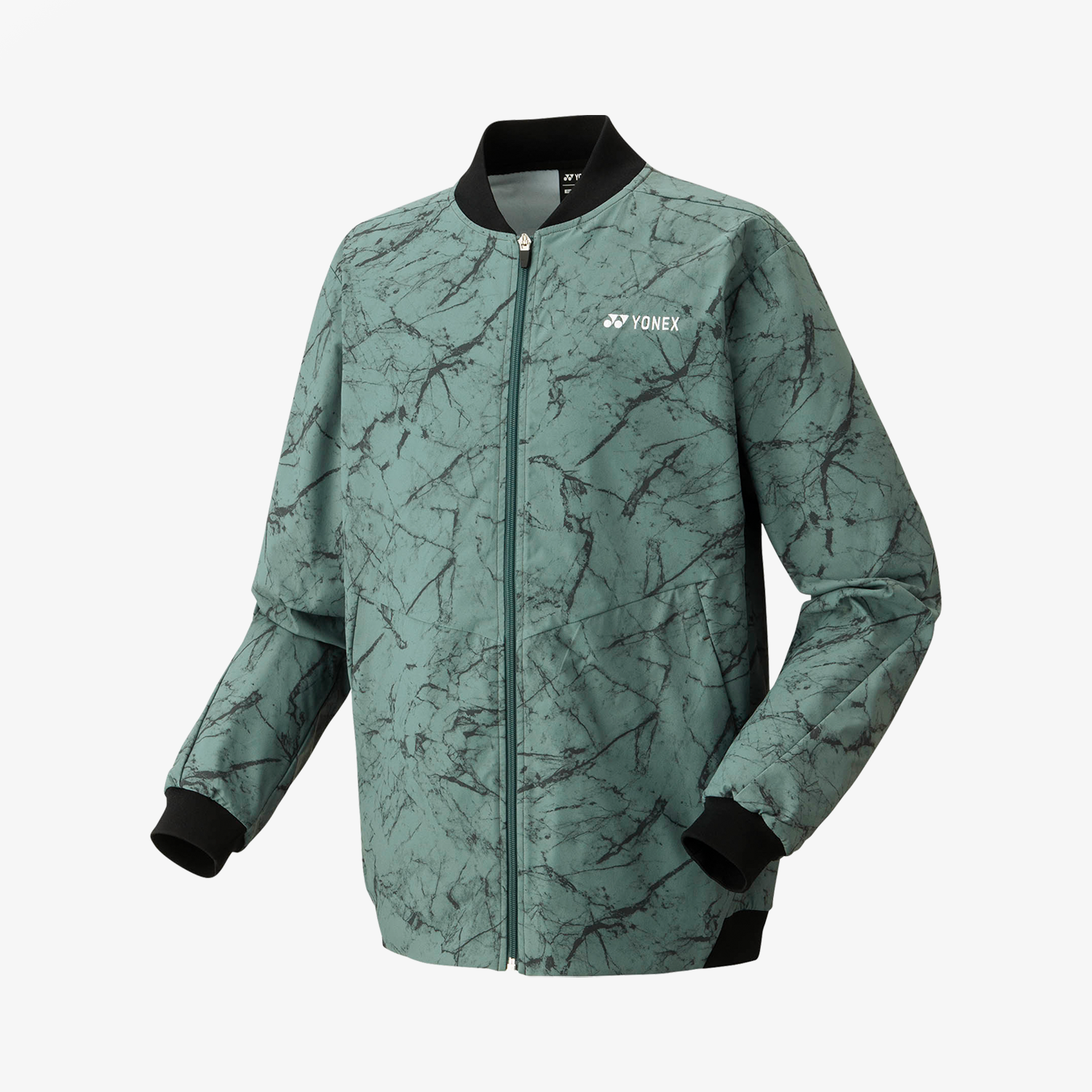 Yonex 2025 Men's Warm-Up Jacket YM0041 (Olive)