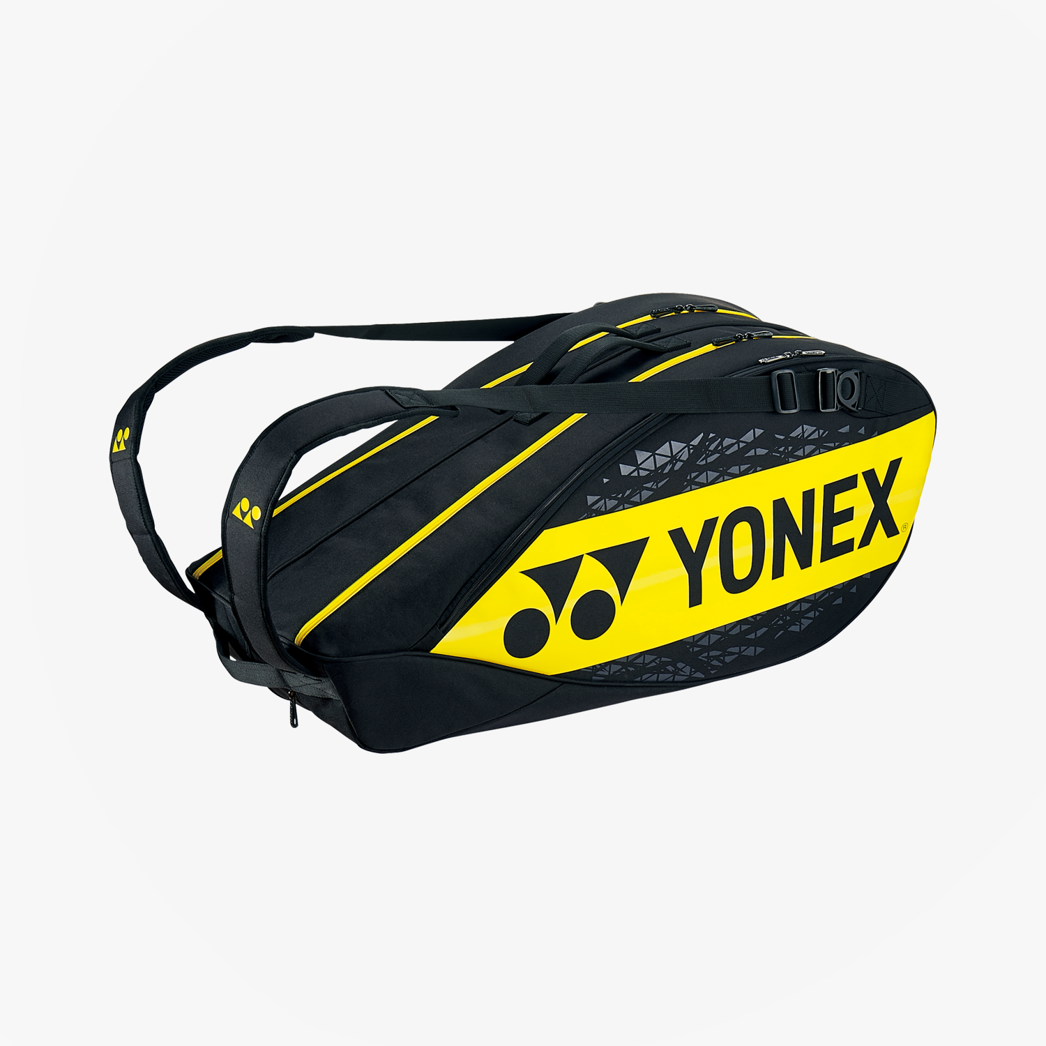 Yonex Badminton Tennis Racket 6pk Bag BAG92202R (Lightning Yellow)