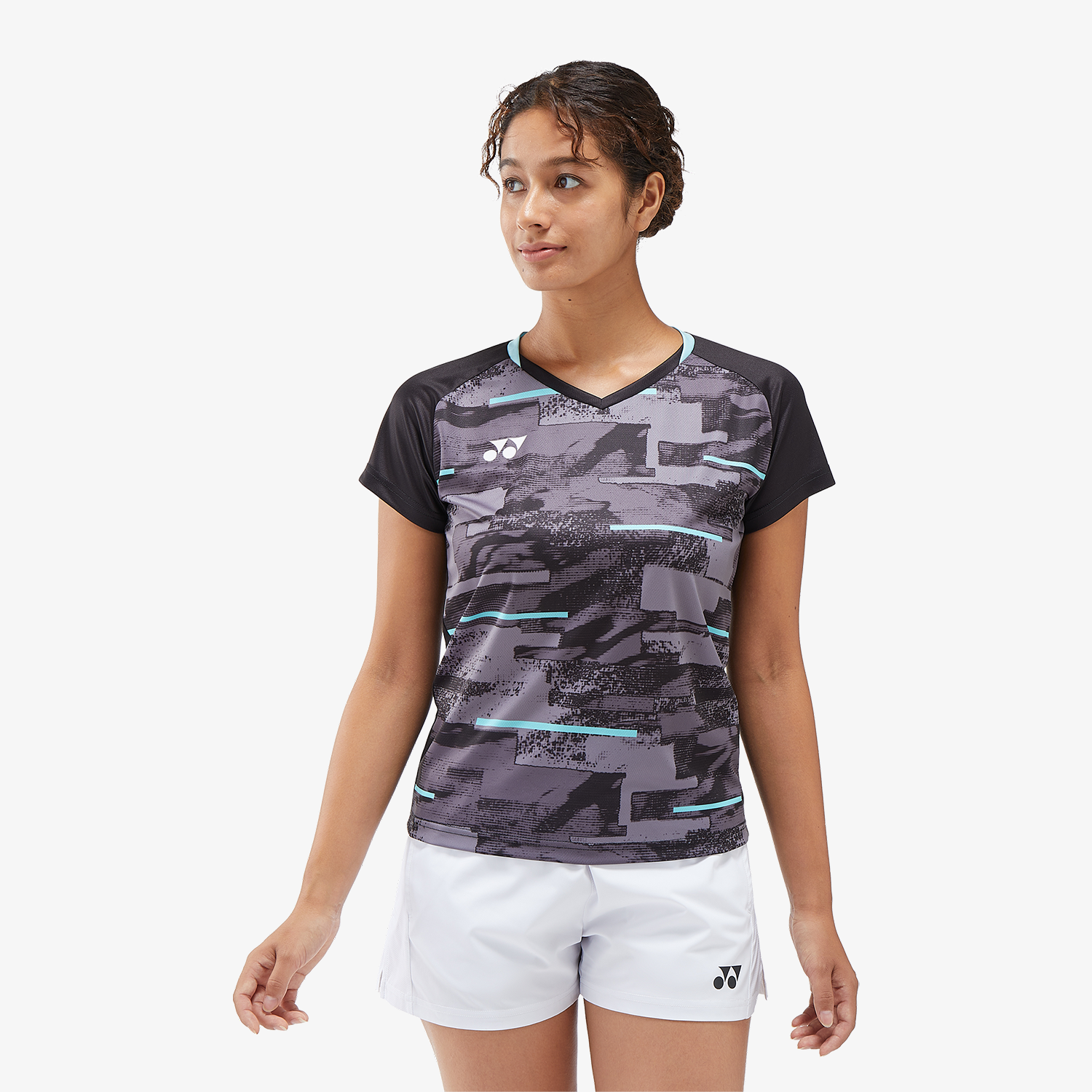 Yonex Women's Crew Neck Shirts YW0034 (Black)