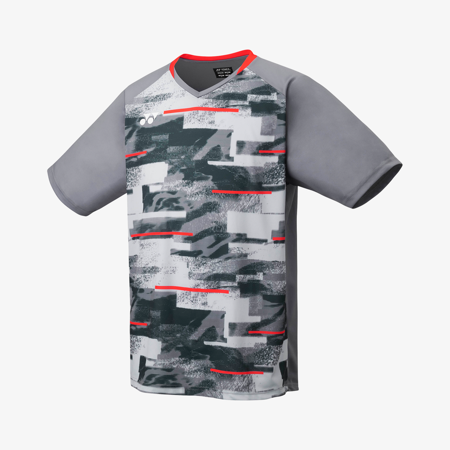 Yonex Men's Crew Neck Shirts YM0034 (Gray)