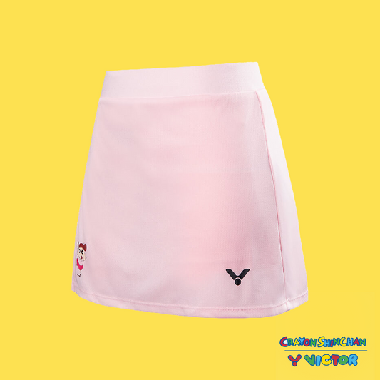 Victor x Crayon Shin Chan Sport Skirt K-405CS-I (Pink)