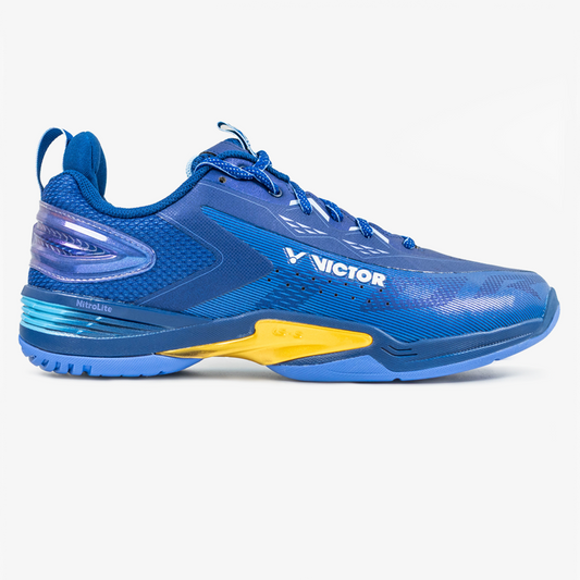 Victor A970cADV-B Court Shoe (Medieval Blue)