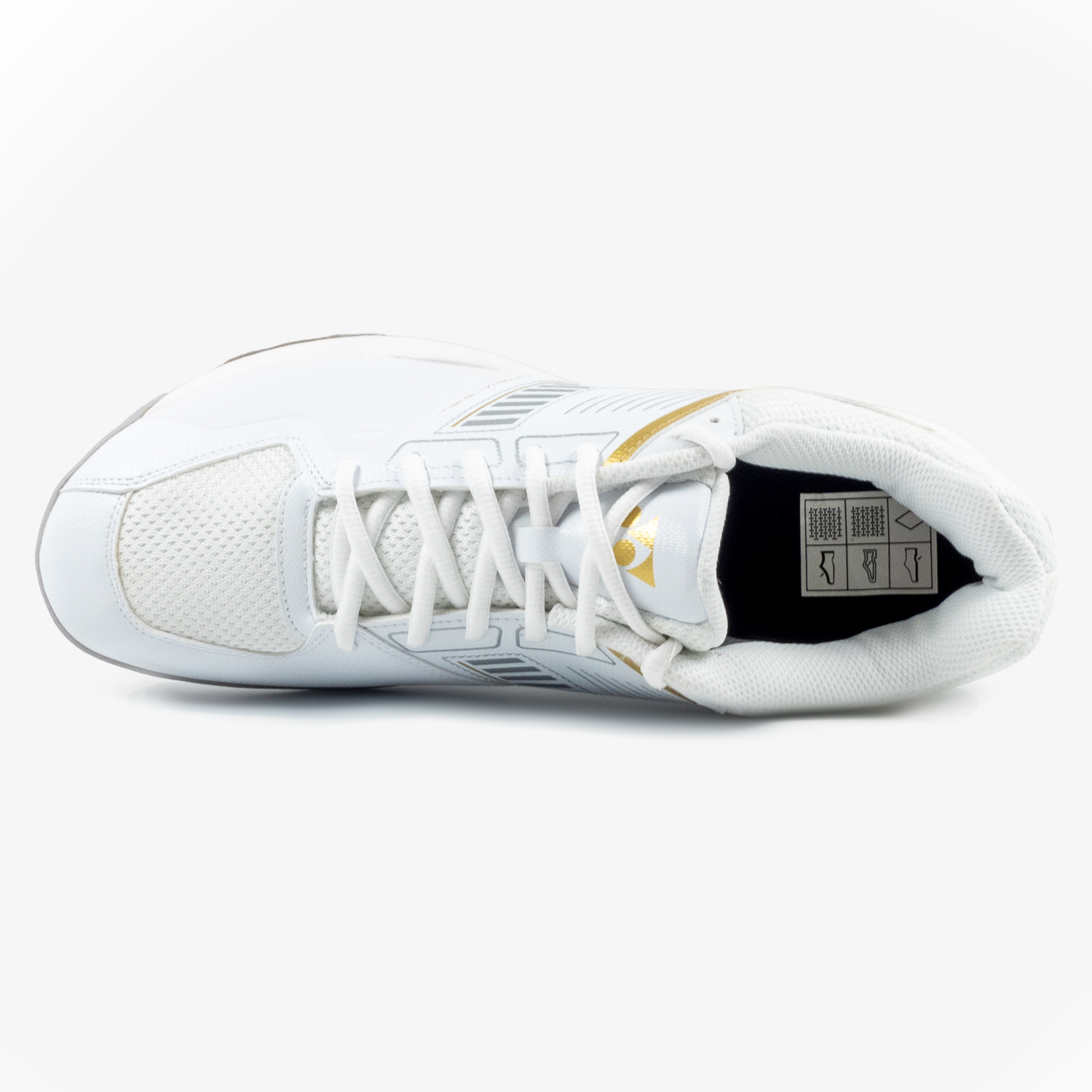 Yonex Strider Wide (White/Gold) Court Shoe