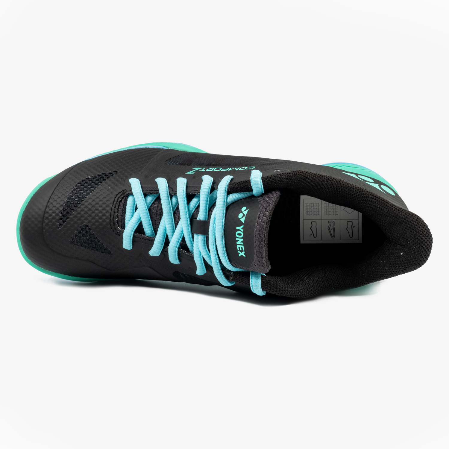 Yonex Power Cushion Comfort Z3 (Black/Mint) Women's Court Shoe Yonex Power Cushion Comfort Z3 (Black/Mint) Women's Court Shoe