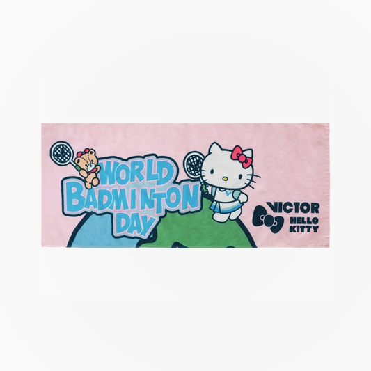 Victor x Hello Kitty World Badminton Day Towel TW-KT302 I (Pink)