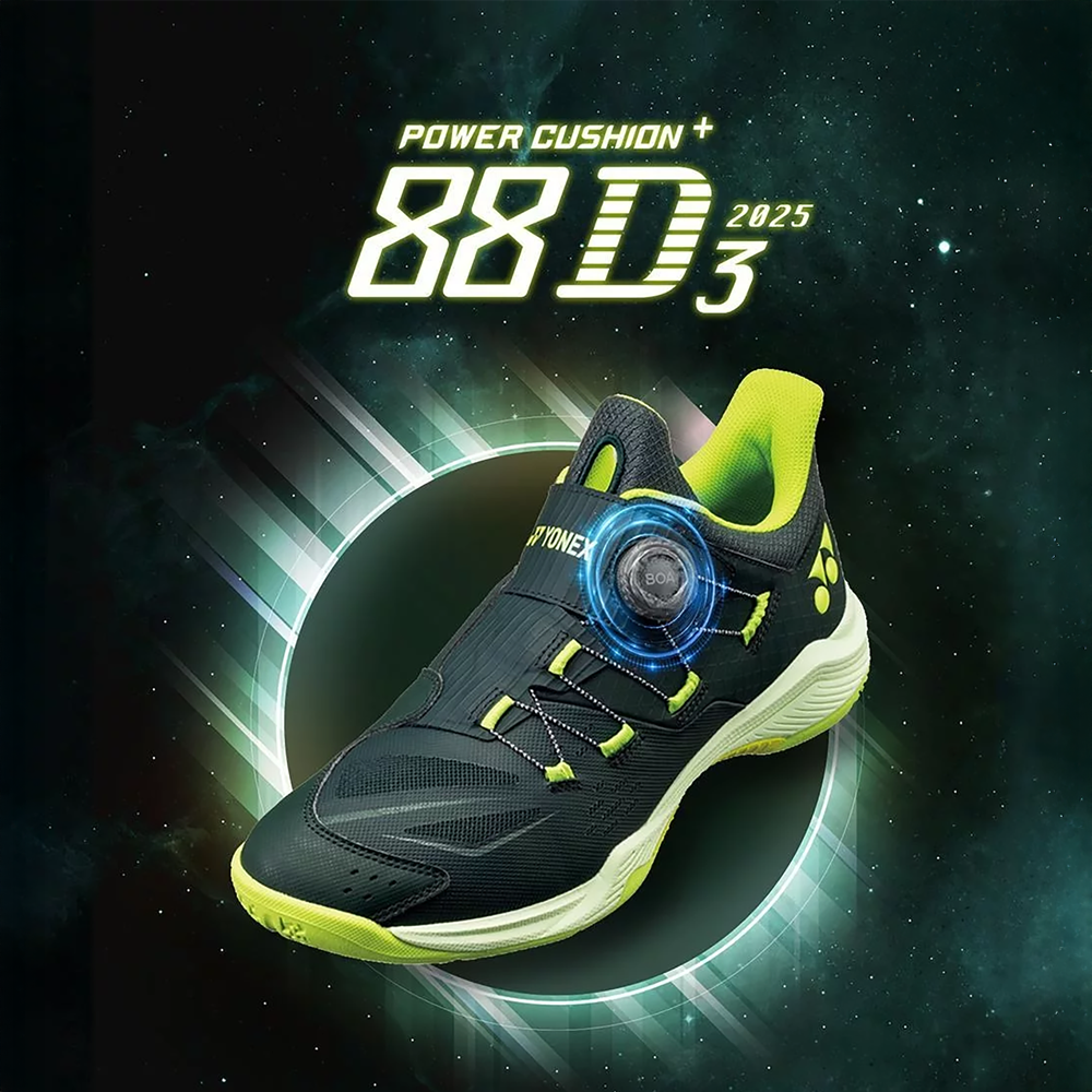 Yonex Power Cushion 88 Dial 3 Unisex Shoe (Deep Green) – JoyBadminton Yonex Power Cushion 88 Dial 3 Unisex Shoe (Deep Green) – JoyBadminton