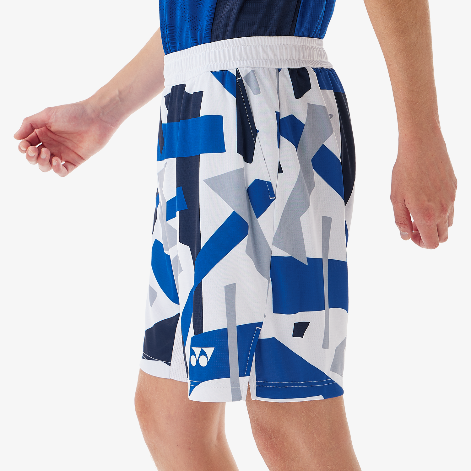 Yonex Men's Knit Shorts 15203 (White)