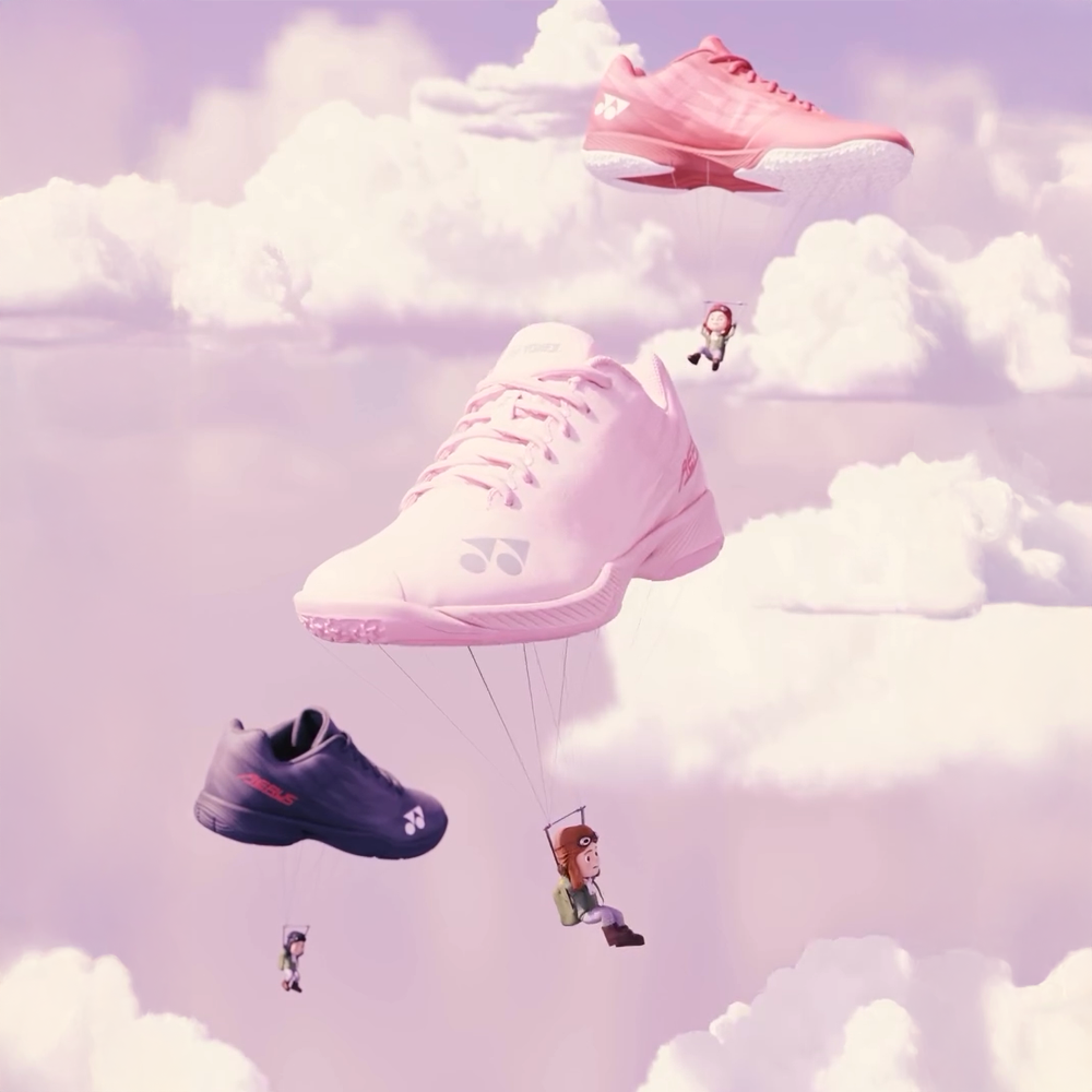 Yonex Aerus Z2 Women's Court Shoe (Light Pink)