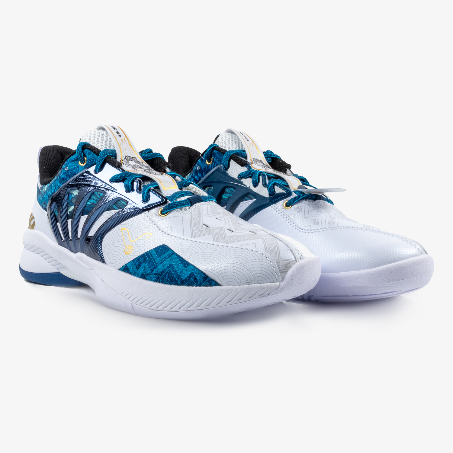 Victor Chinese New Year Edition Court Shoes A790CNY-EX-AB (White/Blue)