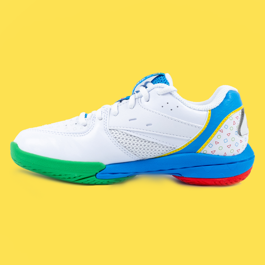 Victor x Crayon Shin Chan Junior Badminton Shoes A39JRCS-AF (White /Blue)
