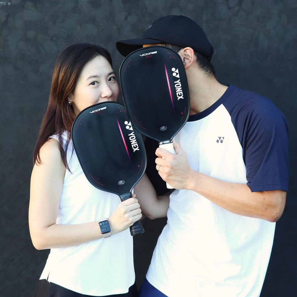 Yonex Vcore Plus Midweight Pickleball Paddle (Black) 2024 