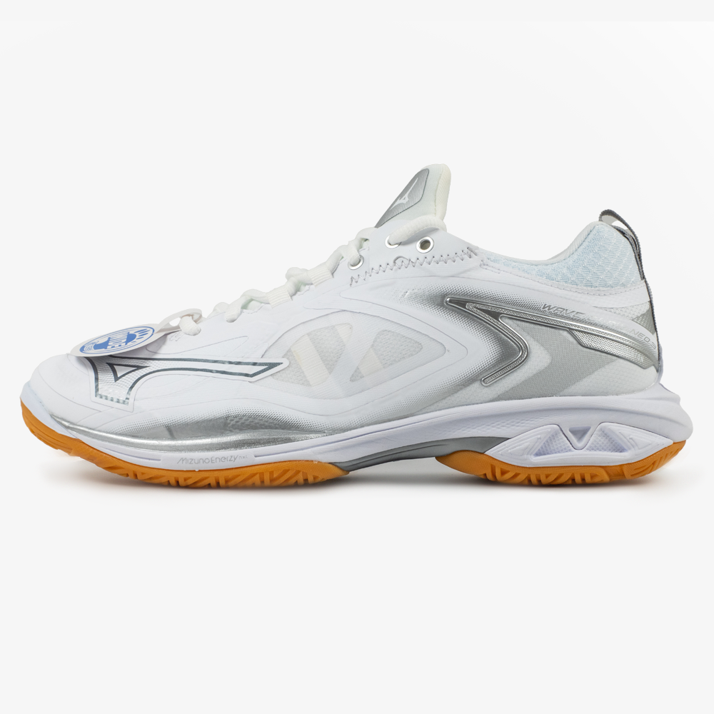 Mizuno Wave Claw Neo Wide (White/Silver) – JoyBadminton