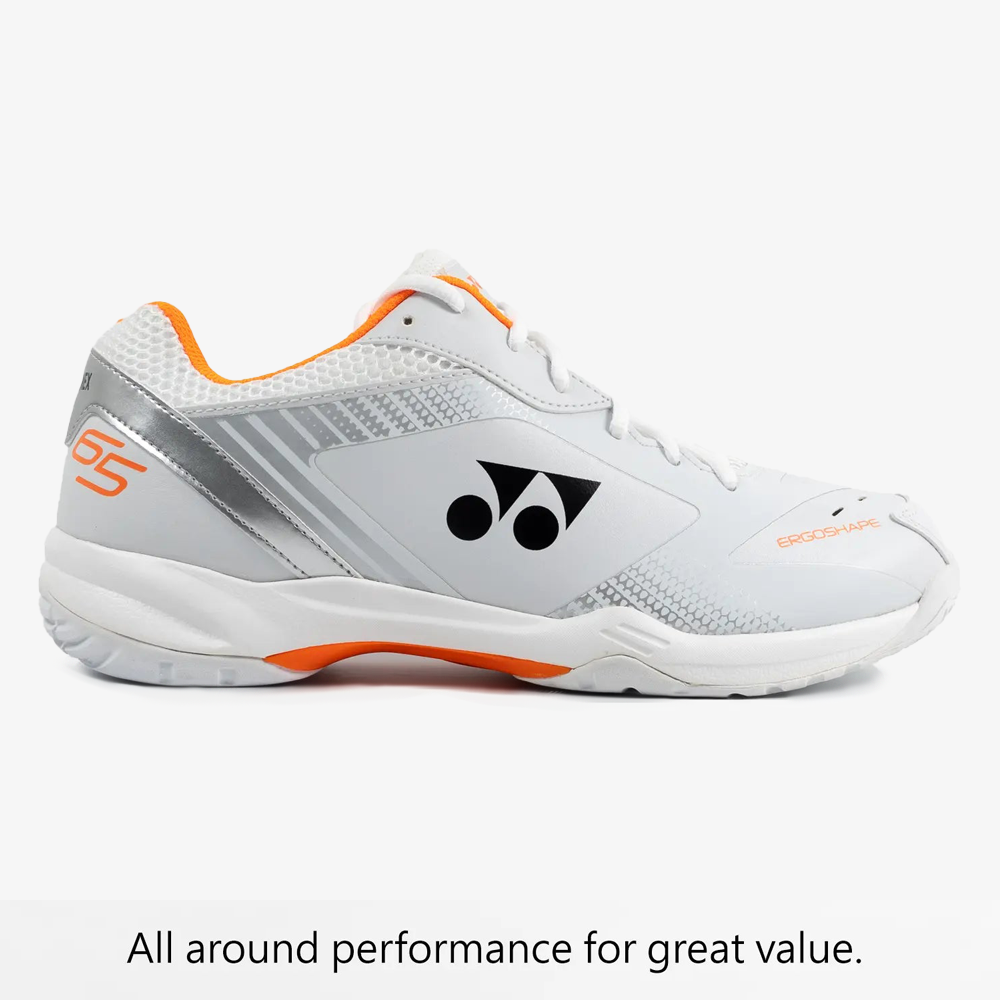 Yonex Power Cushion 65 X3 (White/Orange)