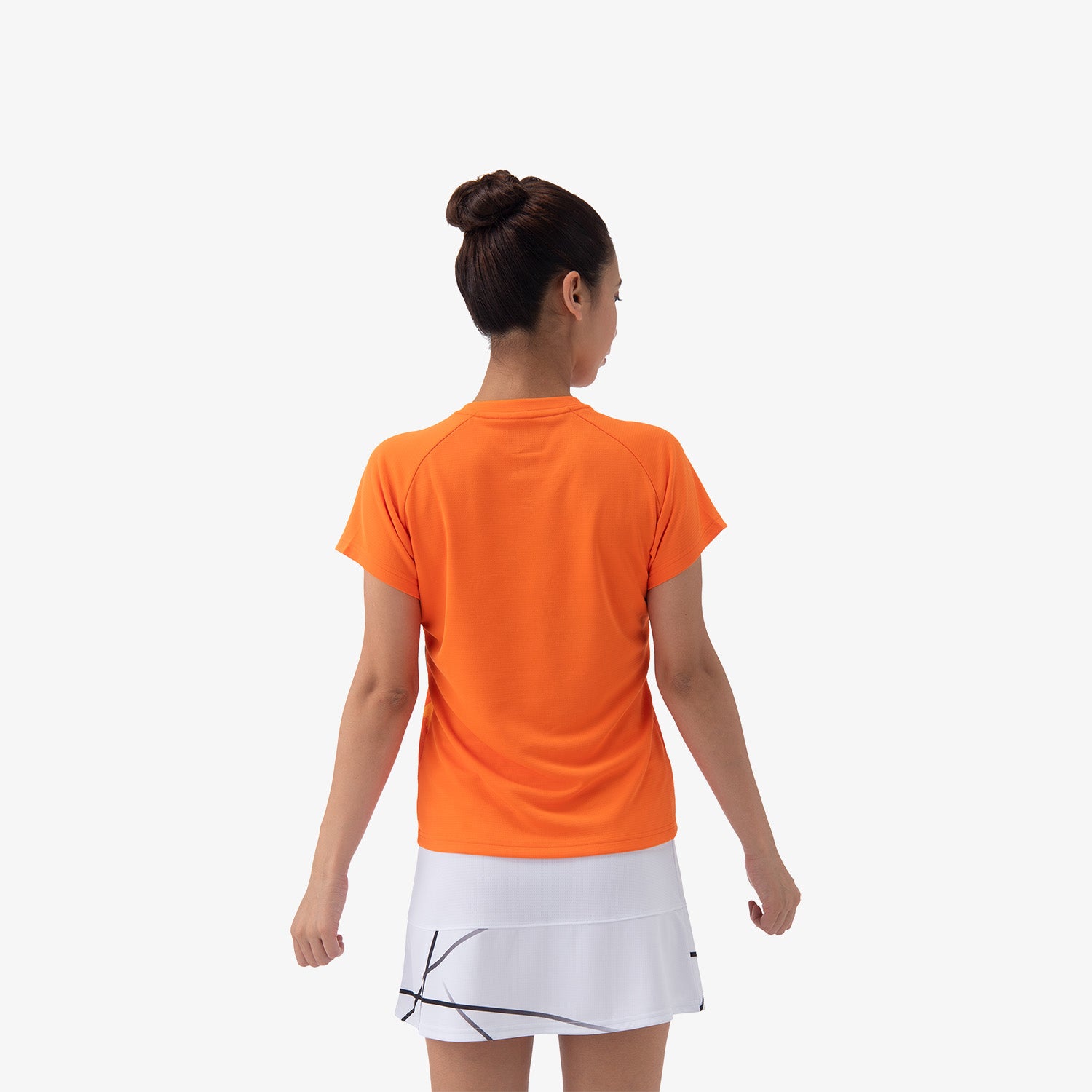 Yonex Women's Crew Neck Tournament Shirt 20771BOR (Bright Orange) 