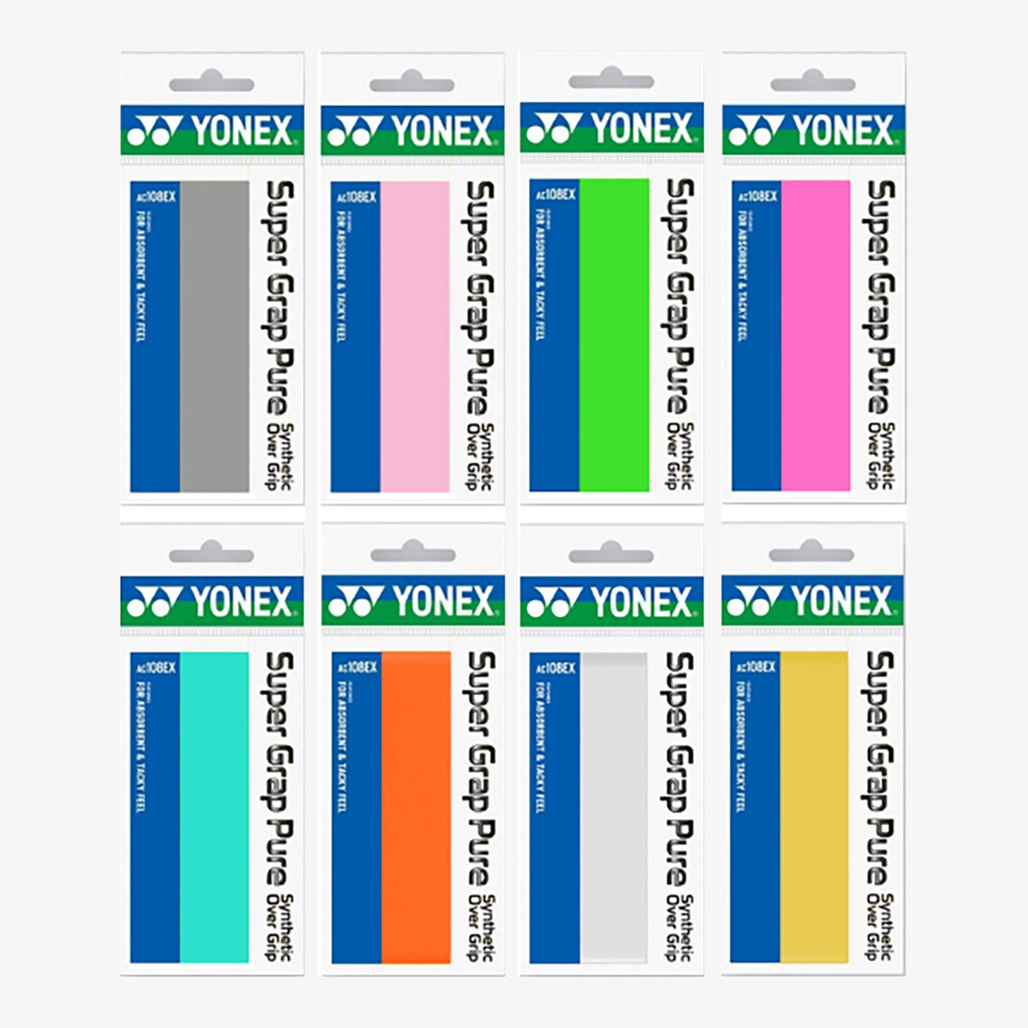 Yonex AC108EX Super Grap Pure (1 Wrap)