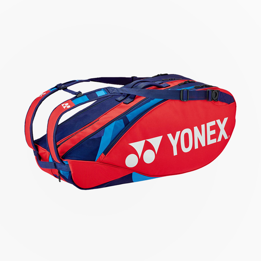 Yonex  BA92226 (Scarlet) 6pk Pro Badminton Tennis Racket Bag