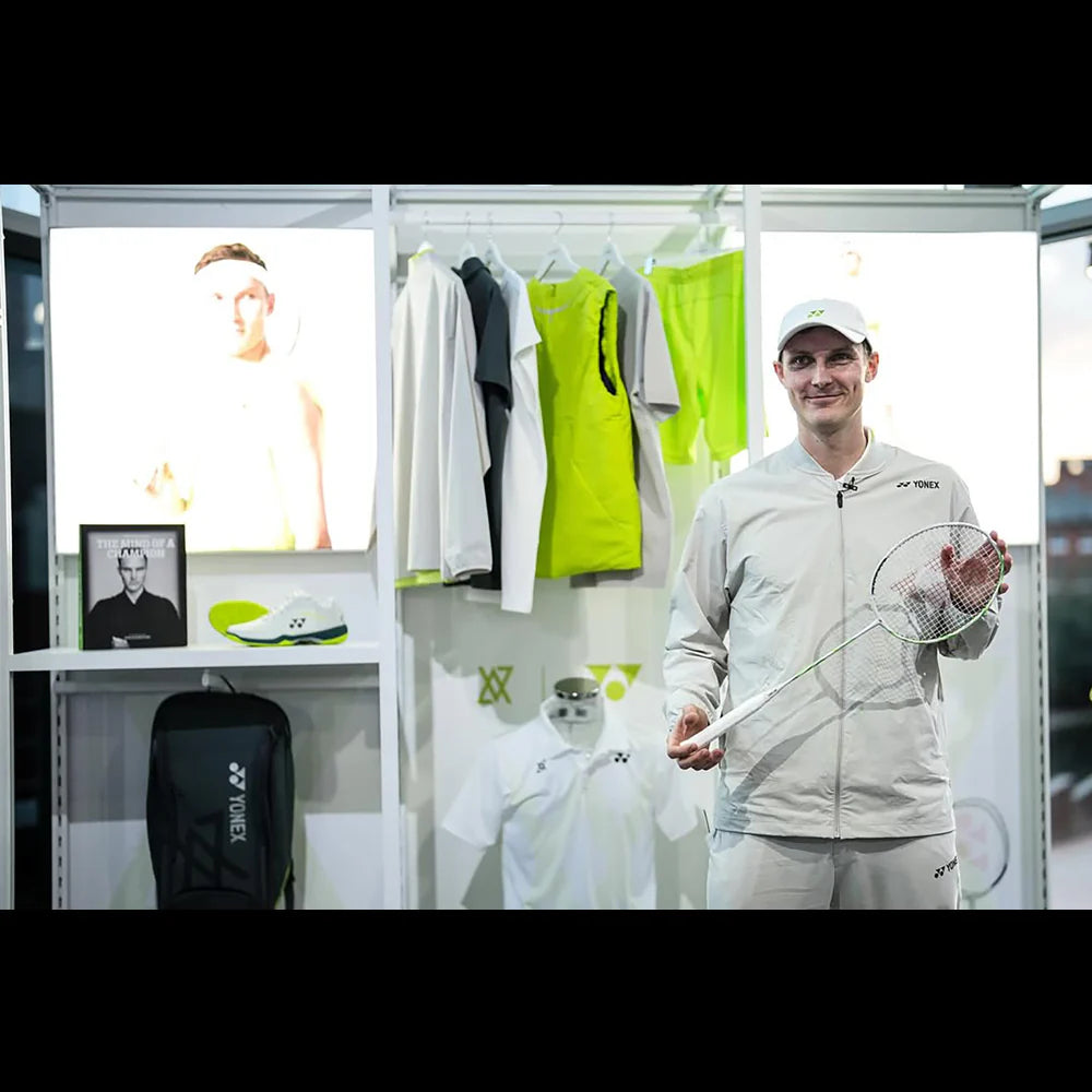 Yonex x Viktor Axelsen BAG02526VSGR Expert 6pk Badminton Tennis Bag (Steel Gray)