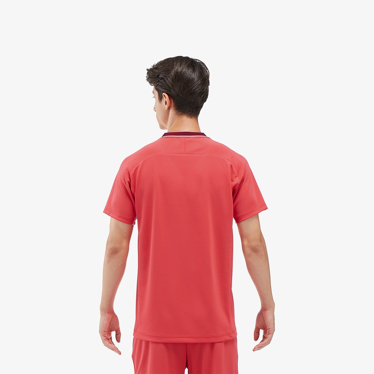 Yonex Men's Crew Neck Tournament Shirt 10568PR (Pearl Red)