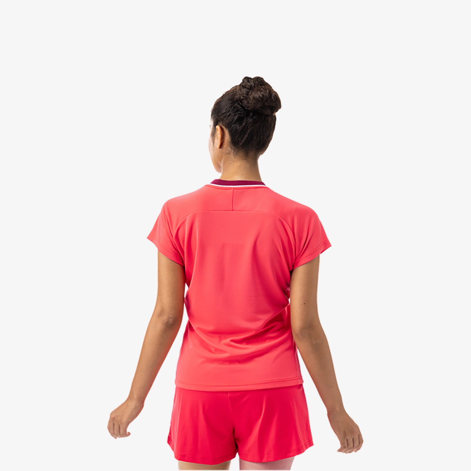 Yonex Women's Crew Neck Tournament Shirt 20769PR (Pearl Red) 